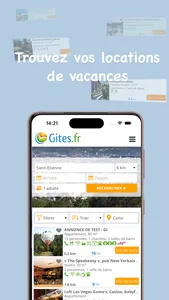 Gîtes : Locations de vacances screenshot 1
