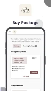 Aflo Pilates screenshot 1