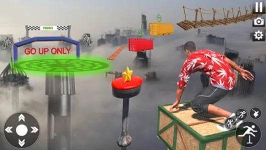 Jumping Up Parkour Sim 3D Game screenshot 0
