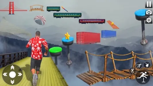 Jumping Up Parkour Sim 3D Game screenshot 2