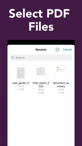 Convert PDF to PNG Picture screenshot 1