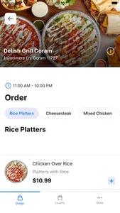 Delish Grill App screenshot 1