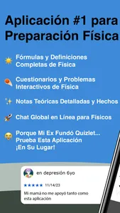 Física: teoría y ejercicios screenshot 0