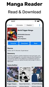 Manga Reader - Read Manga Top screenshot 1