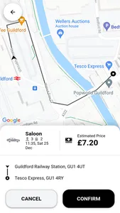 GM Cars Private Hire Guildford screenshot 3