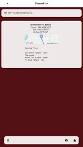 Golden Harvest Belfast screenshot 2