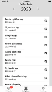 Ukenummer - ukenummer på badge screenshot 3