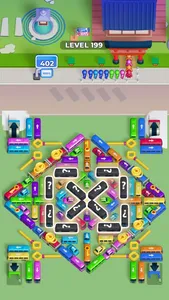 Bus Sort: Color Parking Jam screenshot 1