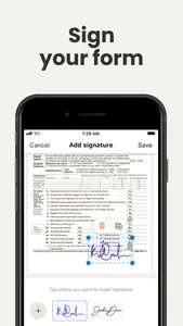 PDF Form Filler: Fill and Sign screenshot 4