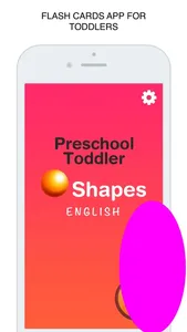 Shapes Flashcard for babies and preschool screenshot 0