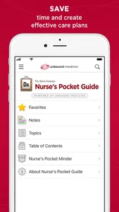 Nurse's Pocket Guide-Diagnosis screenshot 0