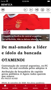 A BOLA – Edição Digital screenshot 2