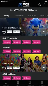 VOX Cinemas App screenshot 4