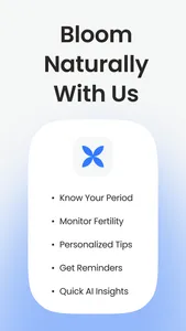 Bloomi: Period & Cycle Tracker screenshot 5