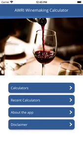 AWRI Winemaking Calculators screenshot 0