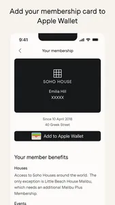 Soho House screenshot 7