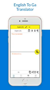 English To Ga Translator screenshot 1
