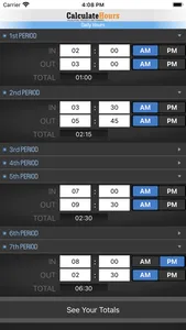 Calculate Hours Worked screenshot 0