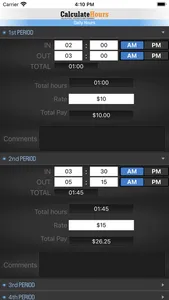 Calculate Hours Worked screenshot 2