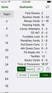 iTouchdown Lite Football screenshot 3