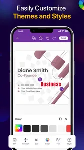 Visiting & Business Card Maker screenshot 2