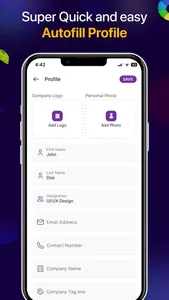Visiting & Business Card Maker screenshot 4