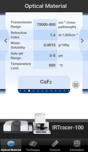 SHIMADZU IR screenshot 0