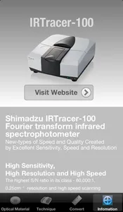 SHIMADZU IR screenshot 4