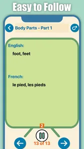 Quick and Easy French Lessons screenshot 5