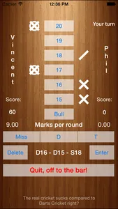 Darts Scorekeeper screenshot 2