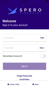 Spero Financial FCU screenshot 1