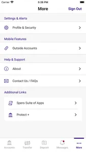 Spero Financial FCU screenshot 3