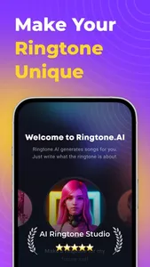 RingtoneAI: Tunes For Phone screenshot 0