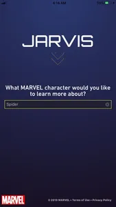 Jarvis: Powered by Marvel screenshot 0