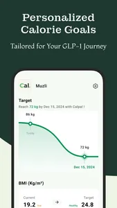 CalFit-GLP-1 & Calorie Tracker screenshot 4