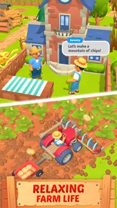 Little Farm Story: Idle Tycoon screenshot 1