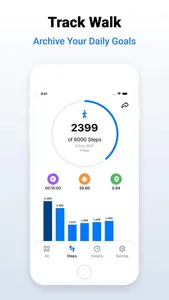 Pedometer – Step Counter screenshot 1
