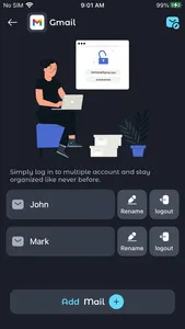 Mail Center - Email Management screenshot 1