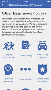 Wilson Police Department NC screenshot 1