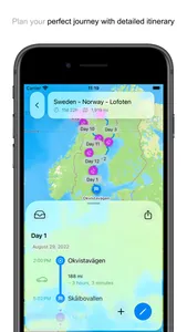 Road Trip Planner - Fernweh screenshot 1