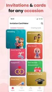 Invitation Maker & Card Maker screenshot 1