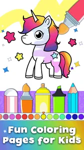 Baby & Kids Coloring Book Art screenshot 0