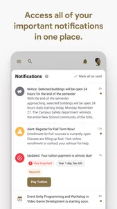 Oakland University MySail screenshot 1
