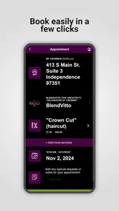 Be Crowned Cuts Hair Studio screenshot 2