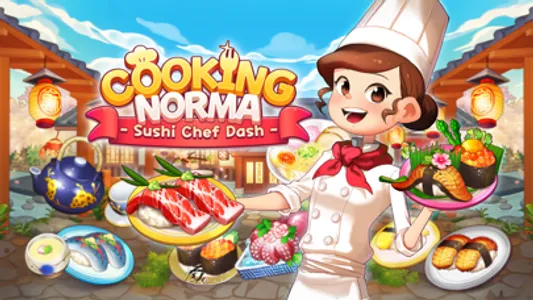 Cooking Norma: Sushi Chef Dash screenshot 0