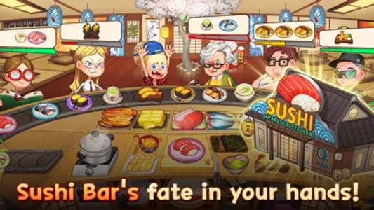 Cooking Norma: Sushi Chef Dash screenshot 1