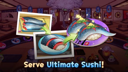 Cooking Norma: Sushi Chef Dash screenshot 2