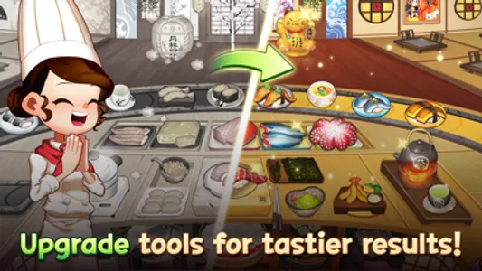 Cooking Norma: Sushi Chef Dash screenshot 3
