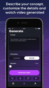 VideoAI • AI video generator screenshot 1