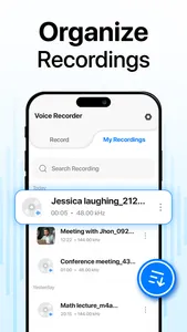 Voice Recorder・Audio Recording screenshot 4